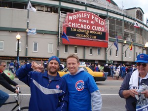 J-Mo & Andy At Wrigley Field